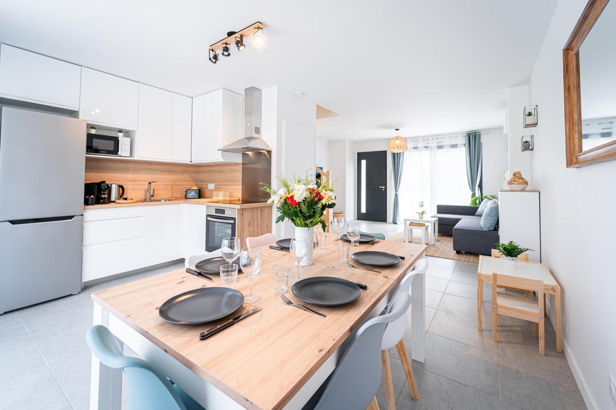 Le Cool Plex Duplex Avec Jardin, Disney 10Mn Esbly Экстерьер фото