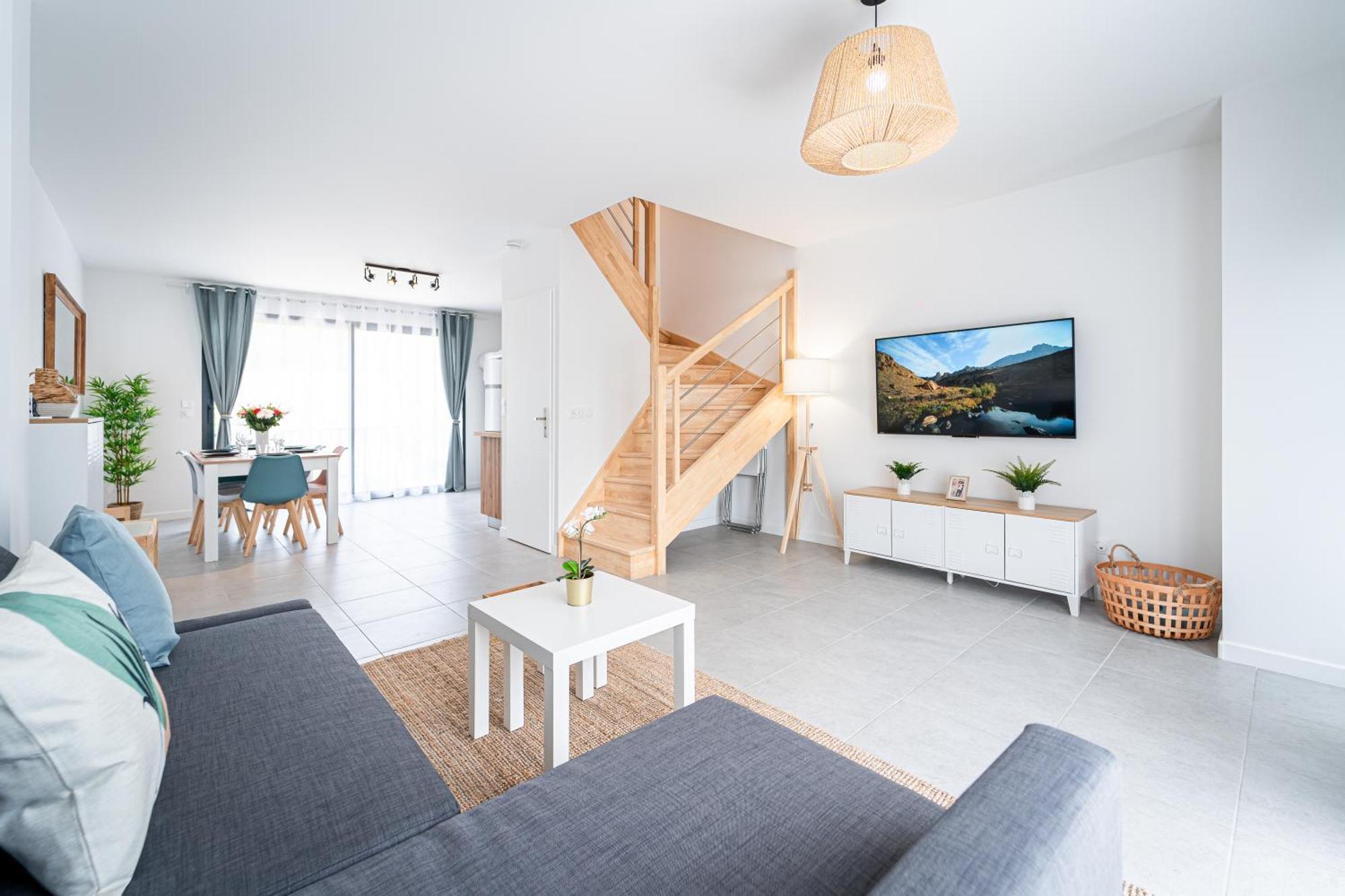Le Cool Plex Duplex Avec Jardin, Disney 10Mn Esbly Экстерьер фото